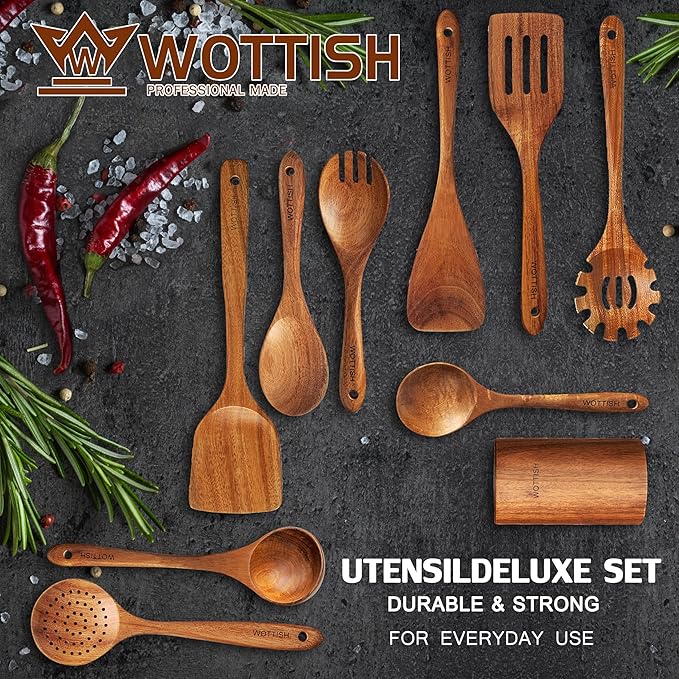 Wottish 10-Piece Kitchen Utensils Set