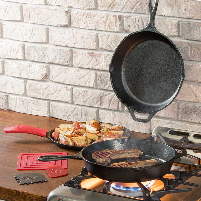 LODGE 10.25 Inch Cast Iron Skillet.
