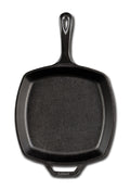LODGE 10.5 Inch Square Cast Iron Skillet.