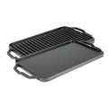 lodge reversible griddle with lift handles